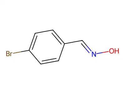 4-Bromobenzaldehyde Oxime structure