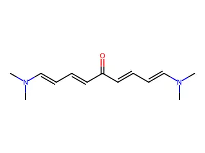 1,9-Bis(dimethylamino)nona-1,3,6,8-tetraen-5-one structure