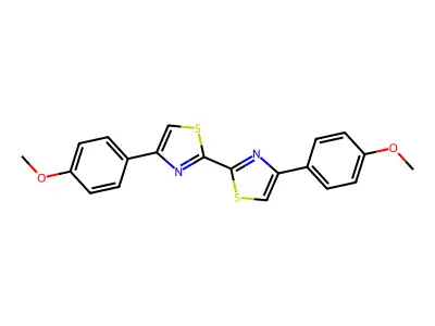 4-(4-Methoxyphenyl)-2-[4-(4-methoxyphenyl)-1,3-thiazol-2-yl]-1,3-thiazole structure