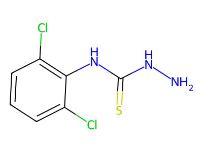 4-(2,6-Dichlorophenyl)-3-thiosemicarbazide structure
