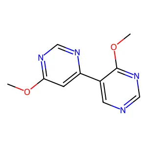 4,5'-Bipyrimidine, 4',6-dimethoxy- structure
