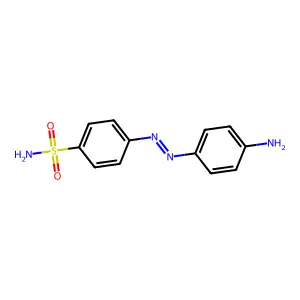 3-(4'-Hydroxyphenyl)diazenylbenzenesulfonamide structure