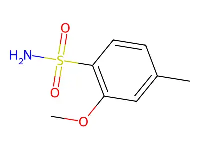 2-Methoxy-4-methylbenzenesulfonamide structure