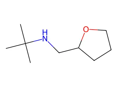 N-(1,1-Dimethylethyl)tetrahydro-2-furanmethanamine structure