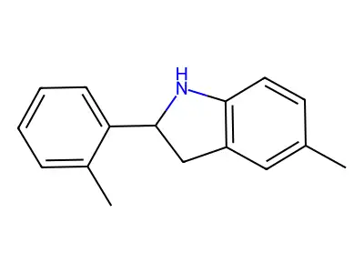 5-Methyl-2-(o-tolyl)indoline structure
