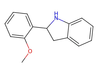 2-(2-Methoxyphenyl)indoline structure
