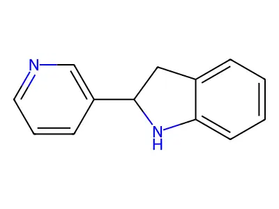 2-(Pyridin-3-yl)indoline structure