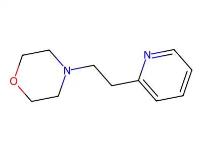 4-(2-(2-Pyridyl)ethyl)morpholine structure