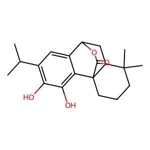 鼠尾草酚 structure