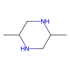 (2S,5S)-2,5-dimethylpiperazine structure