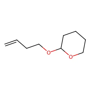 2-But-3-enoxyoxane structure