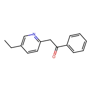 2-(5-Ethylpyridin-2-yl)-1-phenylethanone structure