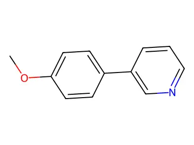 3-(4-Methoxyphenyl)pyridine structure