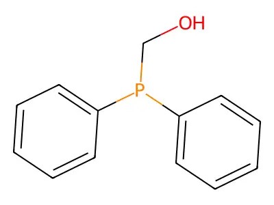 Diphenylphosphanylmethanol structure