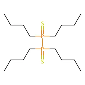 Tetra-n-butyldiphosphane disulphide structure