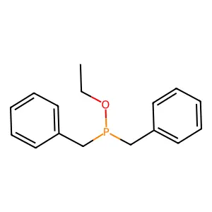 Ethyl dibenzylphosphinite structure