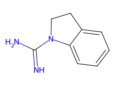 2,3-dihydro-1H-indole-1-carboximidamide structure