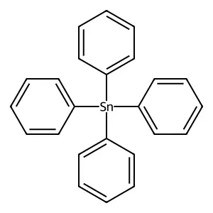 四苯基锡 structure