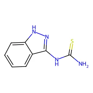 N-(1H-indazol-3-yl)thiourea structure