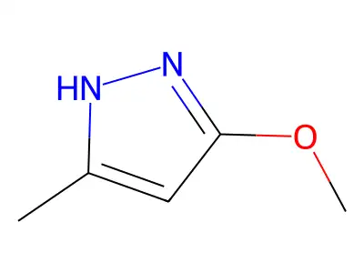3-Methoxy-5-methyl-1H-pyrazole structure