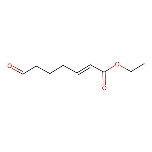 Ethyl 7-oxohept-2-enoate structure