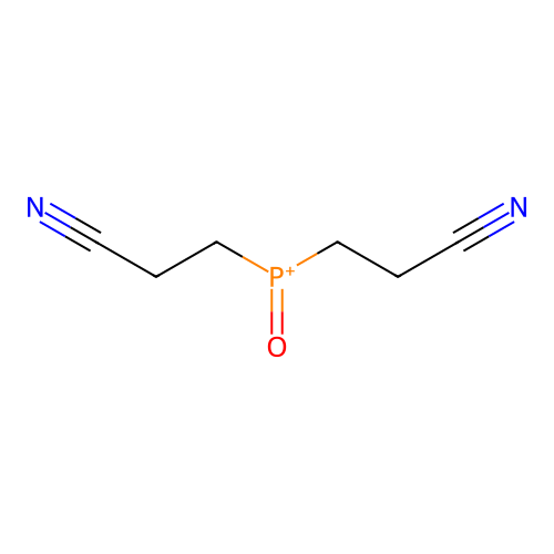 Bis(2-cyanoethyl)phosphine oxide structure