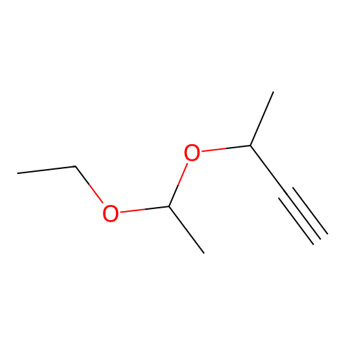3-(1-Ethoxyethoxy)but-1-yne structure