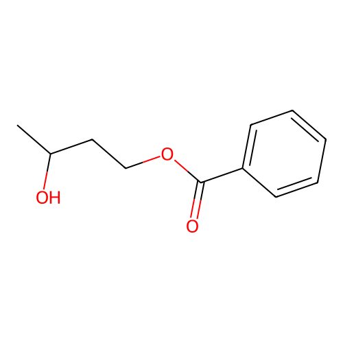 3-Hydroxybutyl benzoate structure