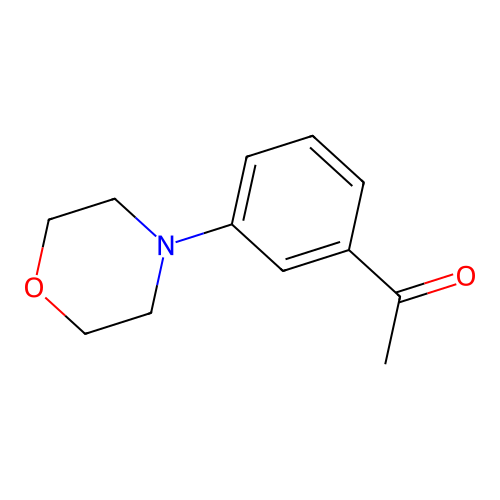 1-(3-Morpholin-4-yl-phenyl)-ethanone structure