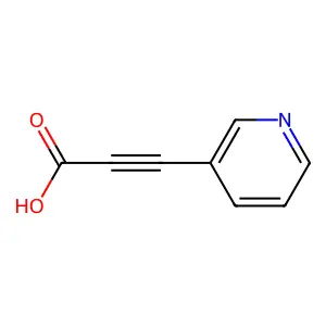 3-(Pyridin-3-yl)prop-2-ynoic acid structure