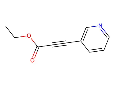 2-Propynoic acid, 3-(3-pyridinyl)-, ethyl ester structure
