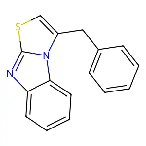 1-Benzyl-[1,3]thiazolo[3,2-a]benzimidazole structure