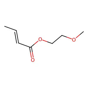 2-Methoxyethyl 2-butenoate structure