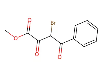 Methyl 3-bromo-2,4-dioxo-4-phenylbutanoate structure