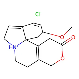 beta-Erythroidine hydrochloride structure