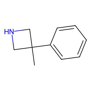 3-Methyl-3-phenylazetidine structure