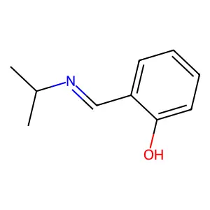 Phenol, 2-[[(1-methylethyl)imino]methyl]- structure