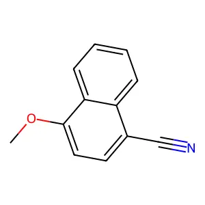4-甲氧基-1-萘甲腈 structure
