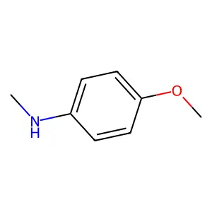 N-甲基-4-甲氧基苯胺 structure