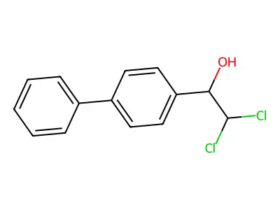 1-([1,1'-Biphenyl]-4-yl)-2,2-dichloroethanol structure
