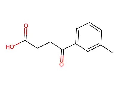 4-(3-Methylphenyl)-4-oxobutyric acid structure
