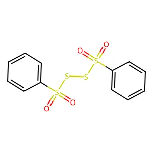 Bis(phenylsulfonyl) disulphide structure