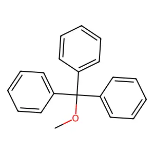 甲基三苯甲基醚 structure