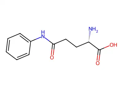 D-穀氨醯胺 structure