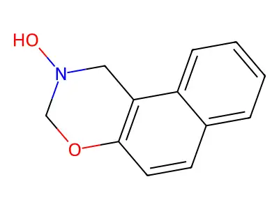 1H-naphtho[1,2-e][1,3]oxazin-2-ol structure