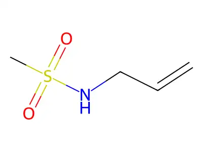 N-Allylmethanesulfonamide structure