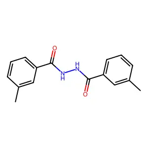 3-methyl-N'-(3-methylbenzoyl)benzohydrazide structure