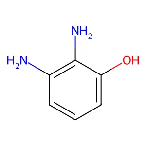 2,3-二氨基苯酚 structure