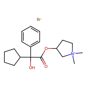 Glycopyrrolate structure