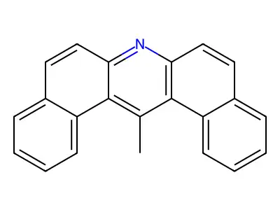 Dibenz(a,j)acridine, 14-methyl- structure